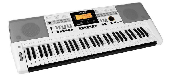 Medeli Keyboard A-300, weiß